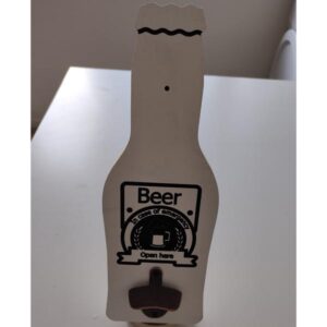 Beer Wall wood Bottle Opener