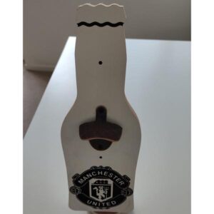 Mancheste United Wall wood Bottle Opener