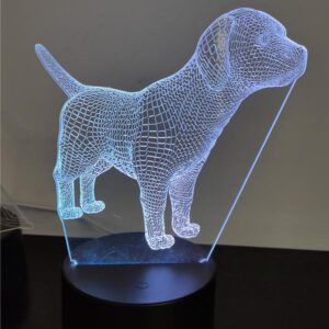 Dog Table Lamp